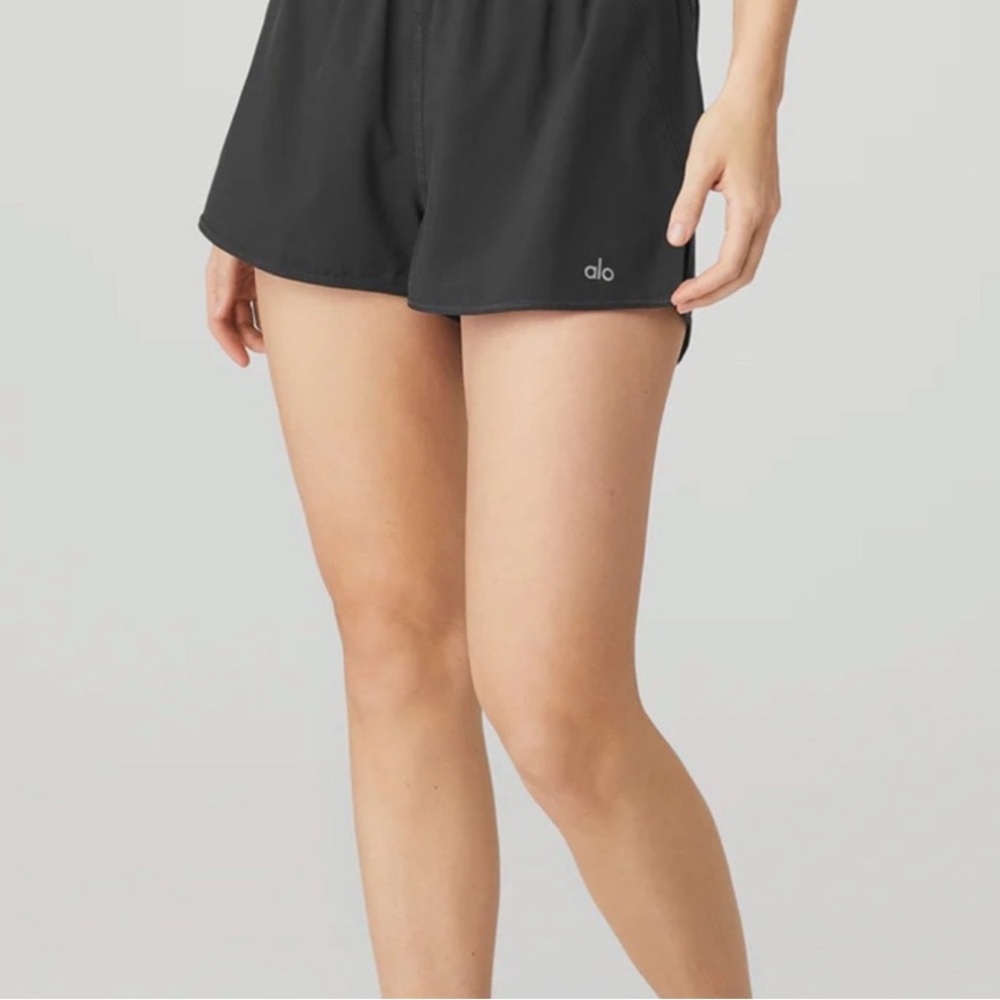 ALO Yoga Black Athletic Shorts